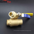 Gutentop PN16 Lever Handle Forged Welding Connect Brass Ball Valve For WOG